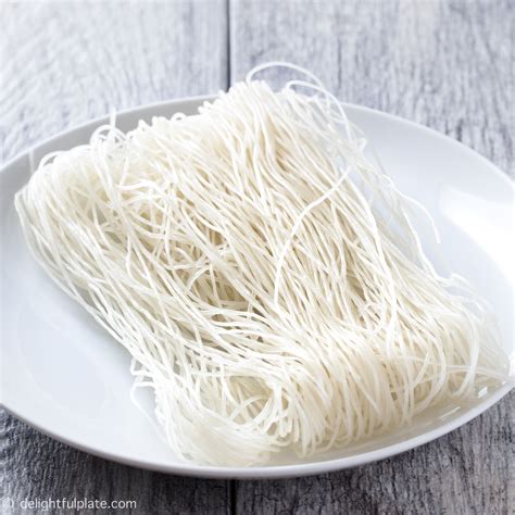 Rice Vermicelli Noodles Bun Recipes Delightful Plate