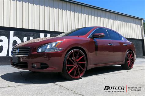 Nissan Maxima With 22in Vossen Cvt Wheels Exclusively From Butler Tires And Wheels In Atlanta
