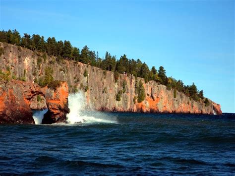 Lake Superior North Shore Stock Image Image Of Guide 6515609