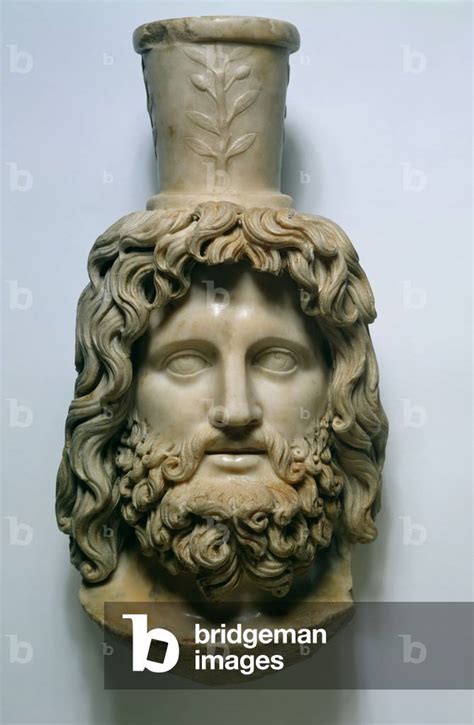 Image Of Head Of Serapis Marble