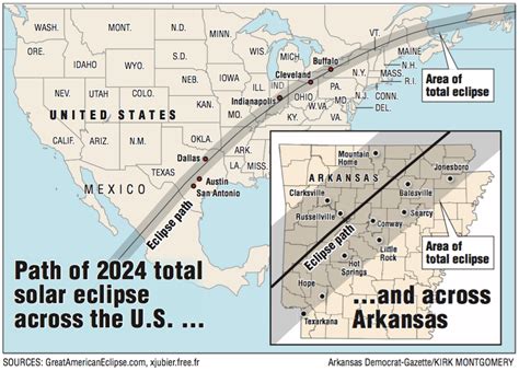 21 posts related to solar eclipse 2024 texas map. MAP: 2024 total solar eclipse path goes right over Arkansas | NWADG