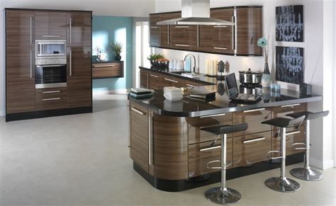 Walnut & gloss white kitchen. What you needed to know about walnut gloss kitchens ...