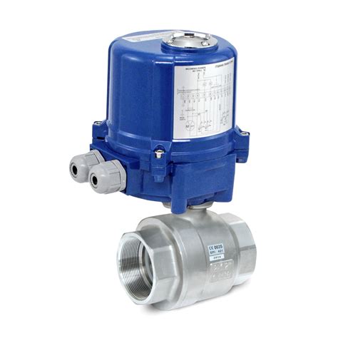 Electric actuated ball valves - valve.cz
