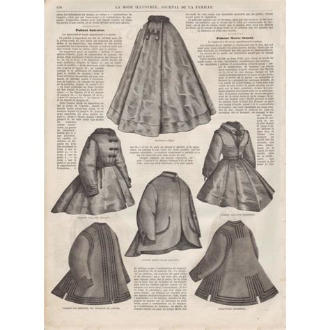 Complete Magazine La Mode Illustree 1866 N18