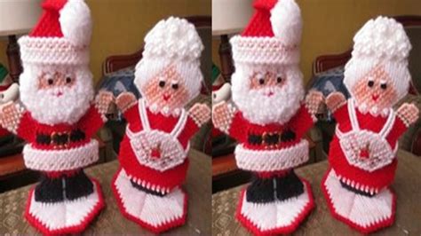 Adornos Para Navidad Tejidos A Crochet Youtube