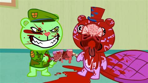 Image Stv1e2 1 Fliqpy And Toothy Png Happy Tree Friends Wiki Fandom Powered By Wikia