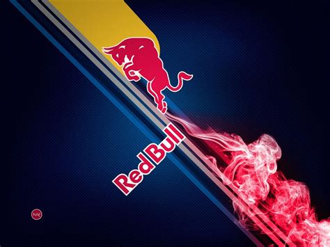 It was then that the company owner dietrich mateschitz tasted the thai energy drink called the iconic gold and red color scheme is what makes the logo recognizable. Red Bull Racing Logo Wallpapers - Wallpaper Cave