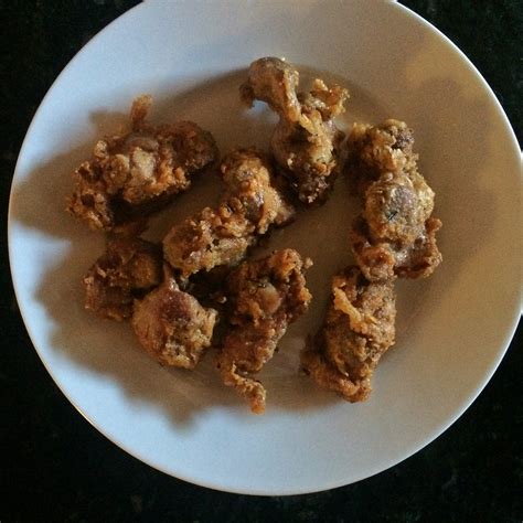 This recipe takes about an hour and a half to complete. kfc gizzards