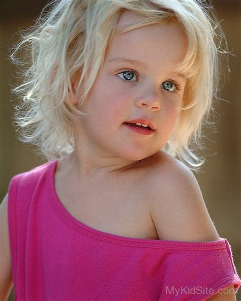 Cute American Baby Girl Photo