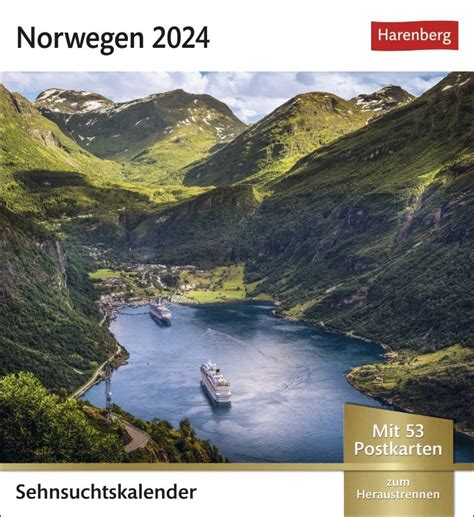 Kalender Norwegen Sehnsuchtskalender 2024 Online Kaufen