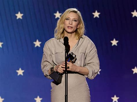 Cate Blanchetts Divisive Acceptance Speech