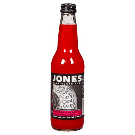 Jones Soda Strawberry Lime Soda 355ml Arcticfresh