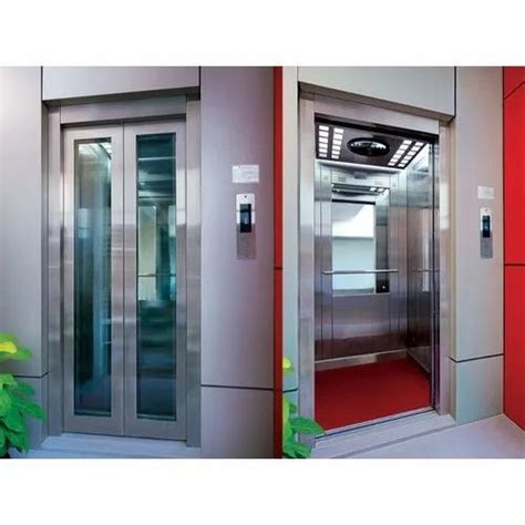 Johns Elevators Metal Finish Stainless Steel Elevator Cabin At Rs