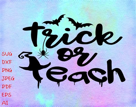 Free Svg Halloween Teacher Svg 12887 File For Free