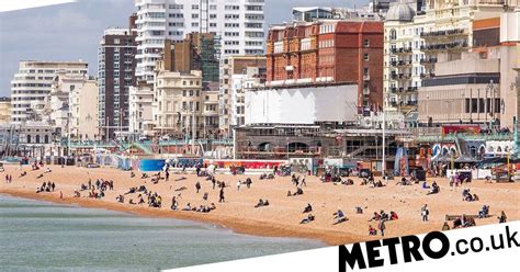 Couple Perform Sex Act In Front Of Families On Beach In Brighton