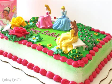 Disney Princess Birthday Celebration Cutesy Crafts