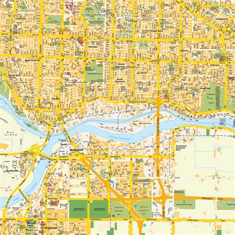 Karte von vancouver, kanada googlekarte. Stadtplan Vancouver, British Columbia, Kanada: hot-maps ...