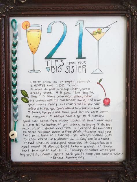 Check spelling or type a new query. 21st birthday homemade gift for little sister