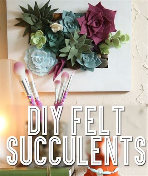 Get In Touch With Your Green Thumb With These Diy Felt