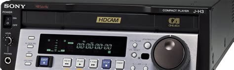 Professional HDCAM Videotapes to Digital Video Files. Editable DV files ...