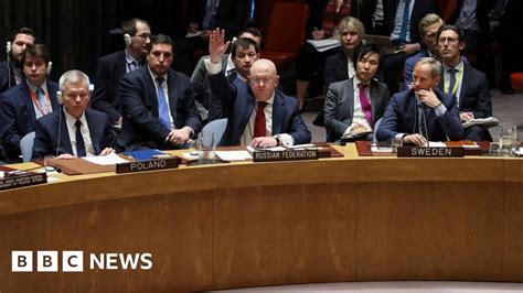 Syria Does Russia Always Use A Veto At The Un Security Council Bbc News