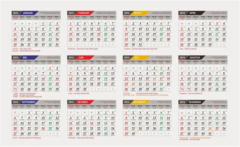 Kalender lengkap tahun 2018 beserta hari libur nasional dan cuti bersama berdasarkan keputusan bersama kementrian terkait. catatan syifa: kalender jawa
