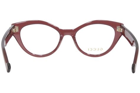 gucci eyeglasses women s gg0959o 003 burgundy 51 18 145mm
