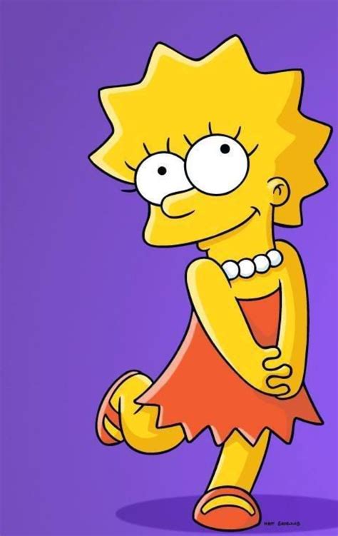 As the simpsons rush to the couch, the lights go off. 🖤 Aesthetic Wallpaper Simpsons Lisa - 2021