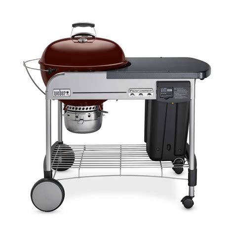 Weber Performer Deluxe Charcoal 22 In Grill Crimson Ace Hardware