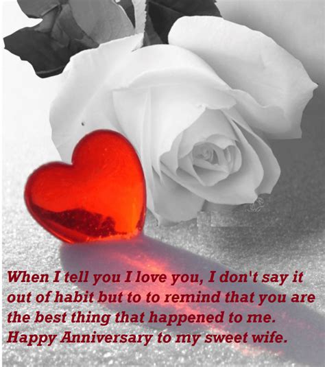 Anniversary Wishes Quotes For Wife With Love Images