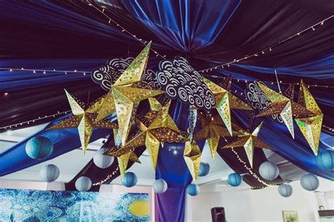Pierres ‘the Starry Night Themed Party Ceiling Starry Night