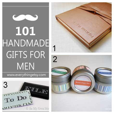 The Top Ten Handmade Gifts For Men