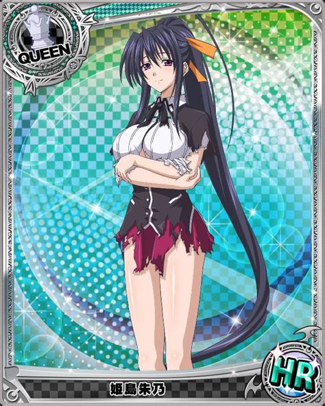 1045 Himejima Akeno Queen High School Dxd Mobage Cards