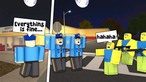 We Created A Noob Gang To Take Over The City Roblox Youtube