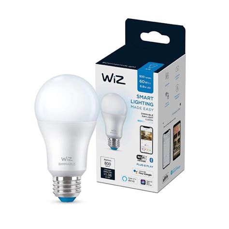 Wiz Connected Daylight 60w A19 Smart Wifi Light Bulb Price In Bangladesh