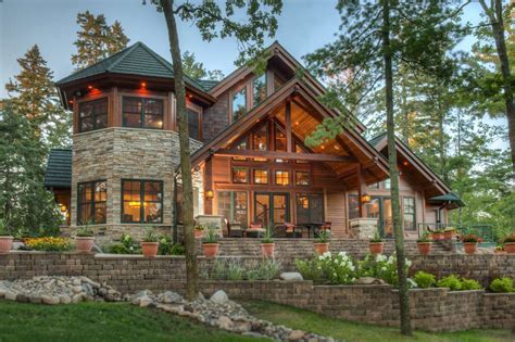 Plan Ge Rustic Lodge Home Plan Architectural Design House Plans My