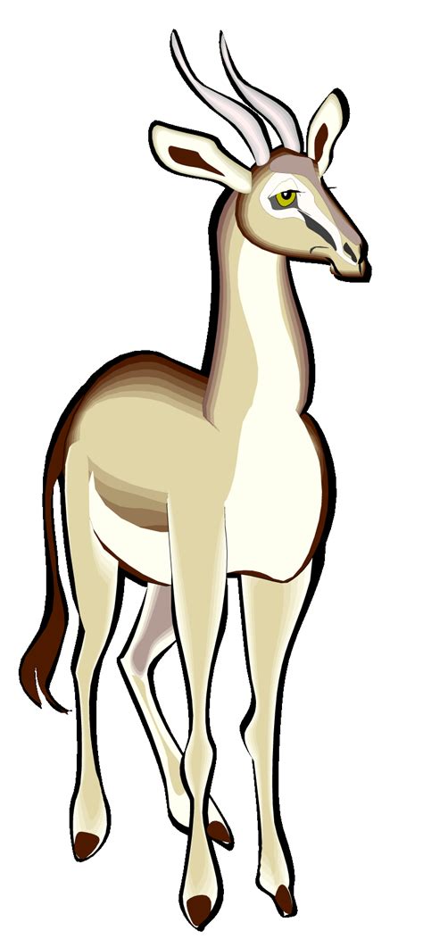 Free Gazelle Clipart