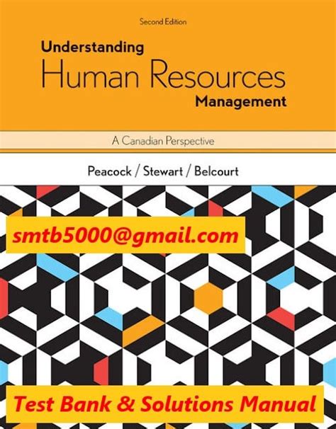 Understanding Human Resources Management A Canadian Perspective 2nd