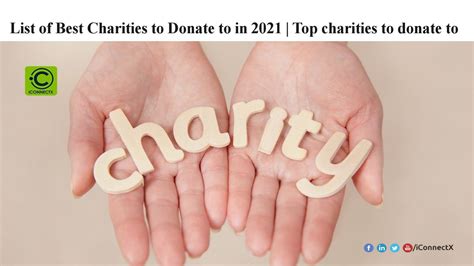 List Of Best Charities To Donate To In 2021 Top Charities To Donate