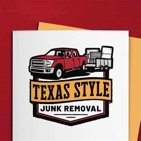 Texas Style Junk Removal Logo Design • Blackstone Studio