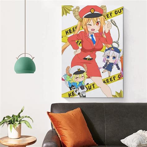 Buy Zgdl Miss Kobayashis Dragon Maid Anime Aesthetic Poster Tohru And