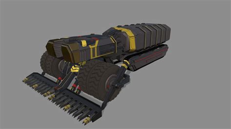 Dune Spice Harvester 3d Model By Thetruedeadone C6f5101 Sketchfab