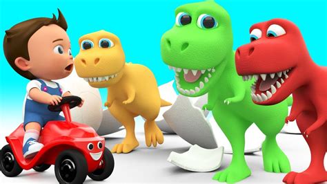 Foto's zijn slechts een paar voorbeelden. Cartoon Dinosaurs T Rex 3D Baby Fun Learning Colors for Children with Dinosaurs Kids Toddler Edu ...