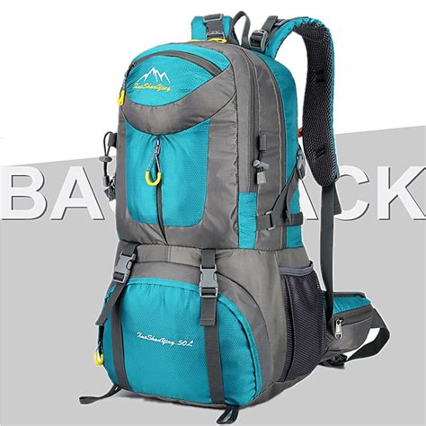 40l50l60l Camping Backpack Hiking Climbing Waterproof Trekking Bag Man Woman Outdoor Sport