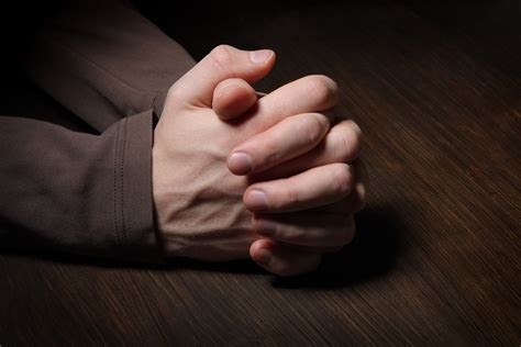 Image Of Praying Hands Grounded In Truth