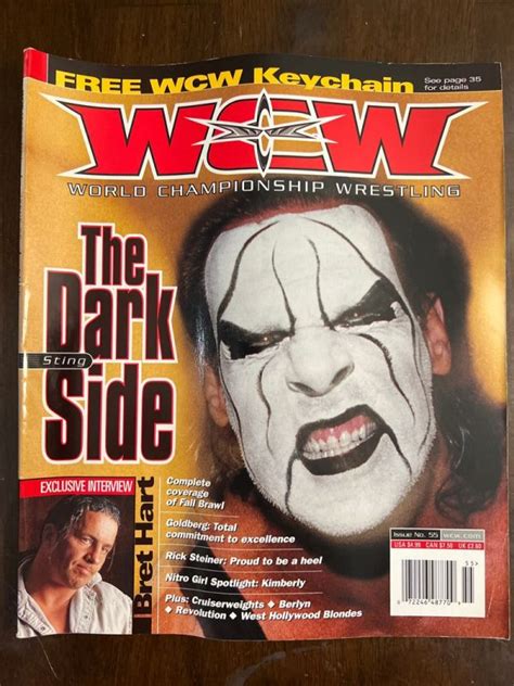 Wcw Magazine Issue 55 Sting Cover Nandp Wrestling Figures