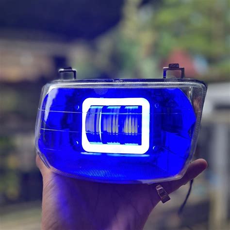 Jual LAMPU DEPAN DAYMAKER LED SUPRA X LAMA 3 MATA Shopee Indonesia