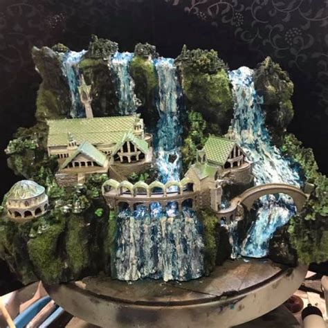 3d Print Of Rivendell By Craftinga9