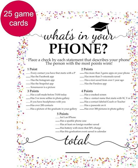 Grad Party Free Printable Graduation Party Games Web This Free