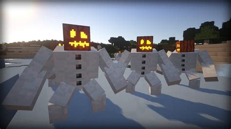 Mutant Snow Golem Minecraft Mod Youtube